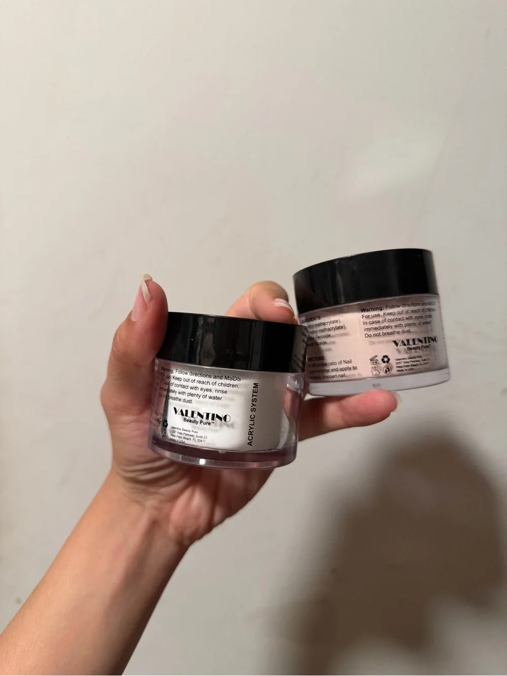 Valentino two jars